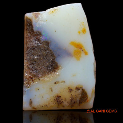 5.20 Cts Natural Australian Fire Opal Loose Gemstone Fancy Rough 16x11x4 mm RB-334