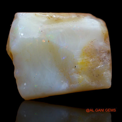Natural Fire Opal Gemstone 6.60 Cts Loose Fancy Rough From Australia 15x13x7 mm RB-337