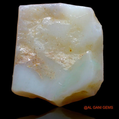 Natural Fire Opal Gemstone 6.60 Cts Loose Fancy Rough From Australia 15x13x7 mm RB-337