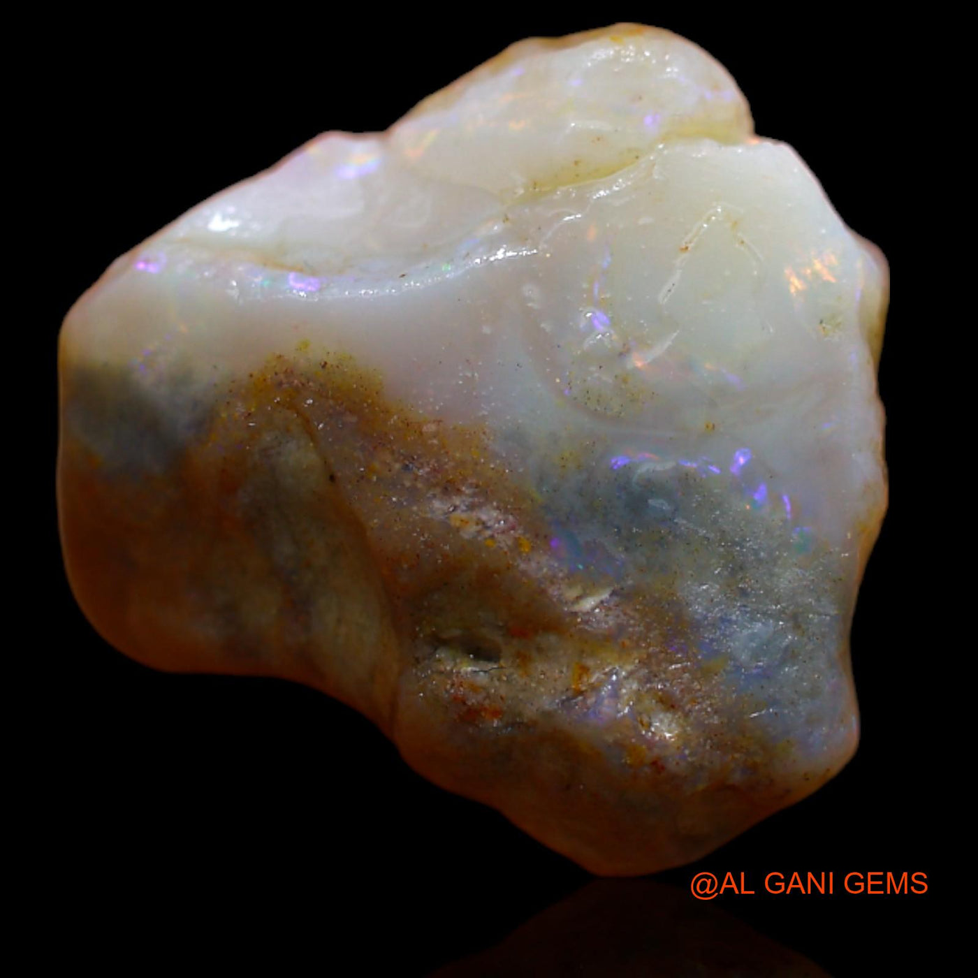 15.60 Cts Natural Australian Fire Opal Loose Gemstone Fancy Rough 17x14x14 mm RB-338