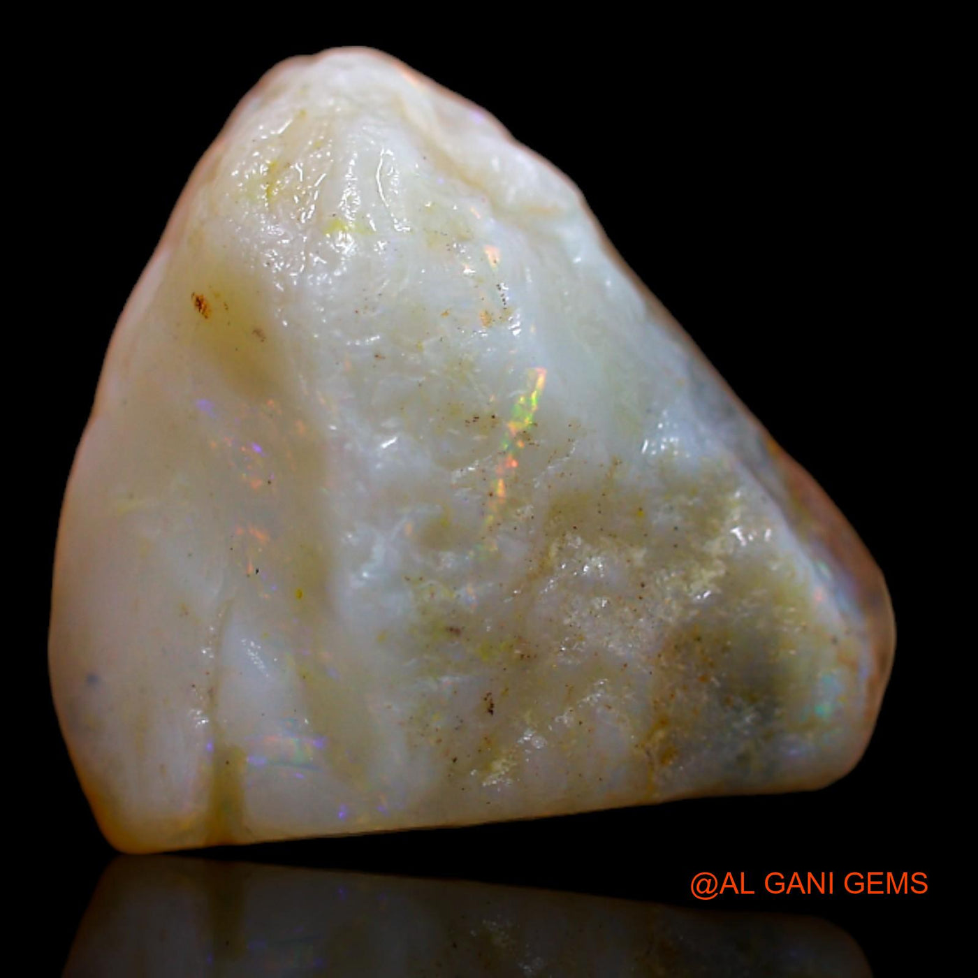 15.60 Cts Natural Australian Fire Opal Loose Gemstone Fancy Rough 17x14x14 mm RB-338