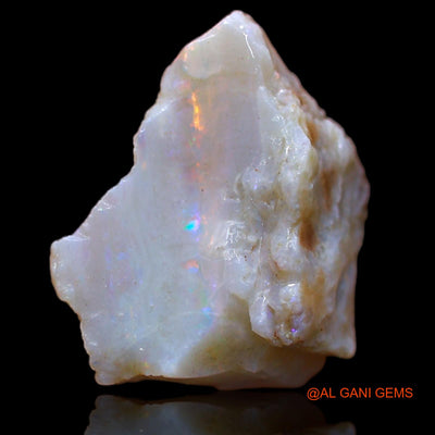 Natural Fire Opal Gemstone 7.00 Cts Loose Fancy Rough From Australia 17x16x7 mm RB-343