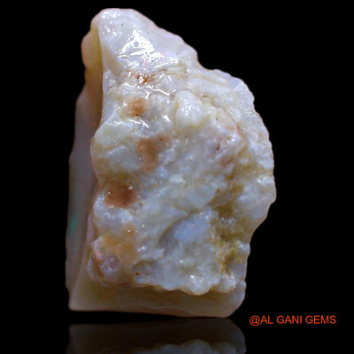 Natural Fire Opal Gemstone 7.00 Cts Loose Fancy Rough From Australia 17x16x7 mm RB-343