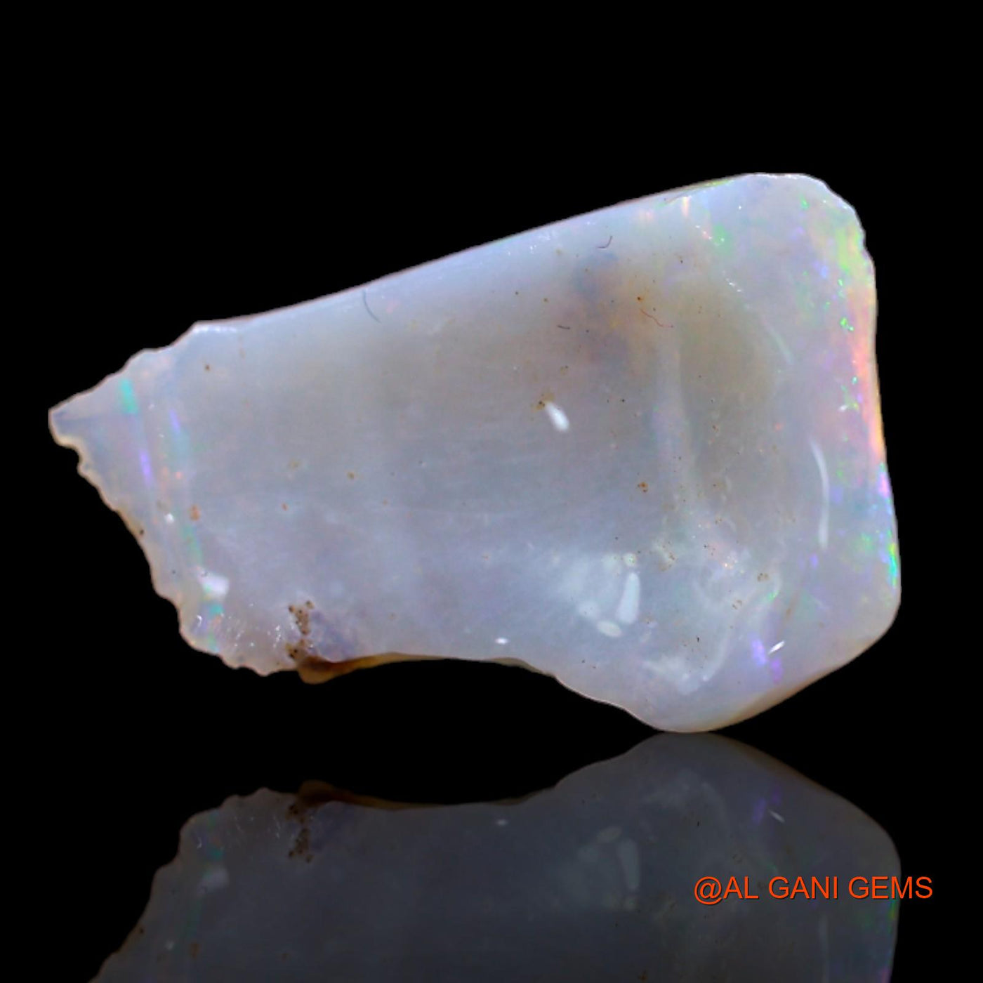 2.50 Cts Unheated Australian Fire Opal Loose Gemstone Fancy Rough Natural 19x11x3 mm RB-344