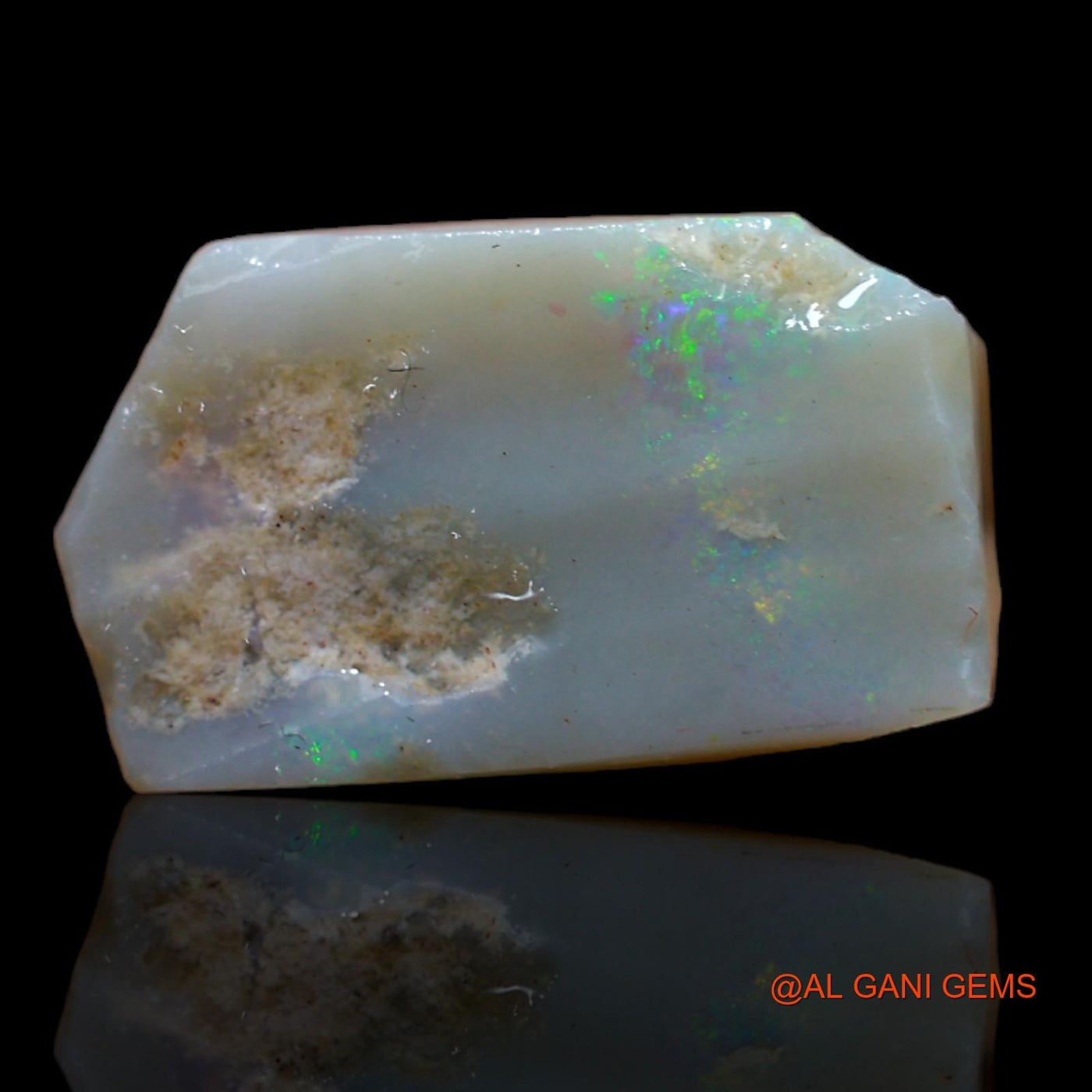 Natural Fire Opal Gemstone 6.00 Cts Loose Fancy Rough From Australia 17x10x4 mm RB-346