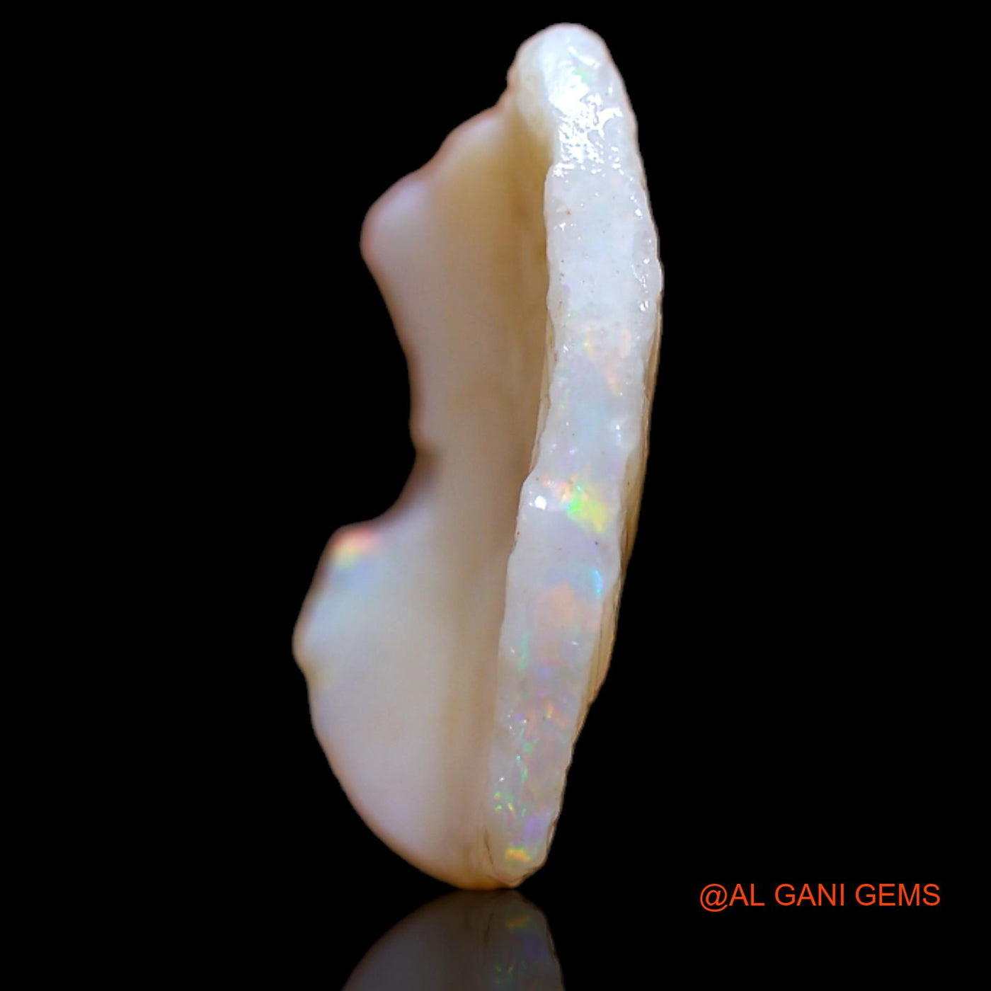 3.20 Cts Unheated Australian Fire Opal Loose Gemstone Fancy Rough Natural 17x12x3 mm RB-347