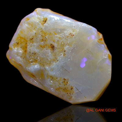 6.60 Cts Natural Australian Fire Opal Loose Gemstone Fancy Rough 17x12x4 mm RB-348