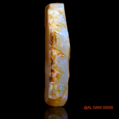 6.60 Cts Natural Australian Fire Opal Loose Gemstone Fancy Rough 17x12x4 mm RB-348