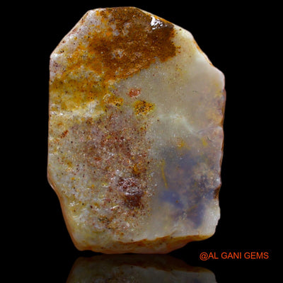 6.60 Cts Natural Australian Fire Opal Loose Gemstone Fancy Rough 17x12x4 mm RB-348