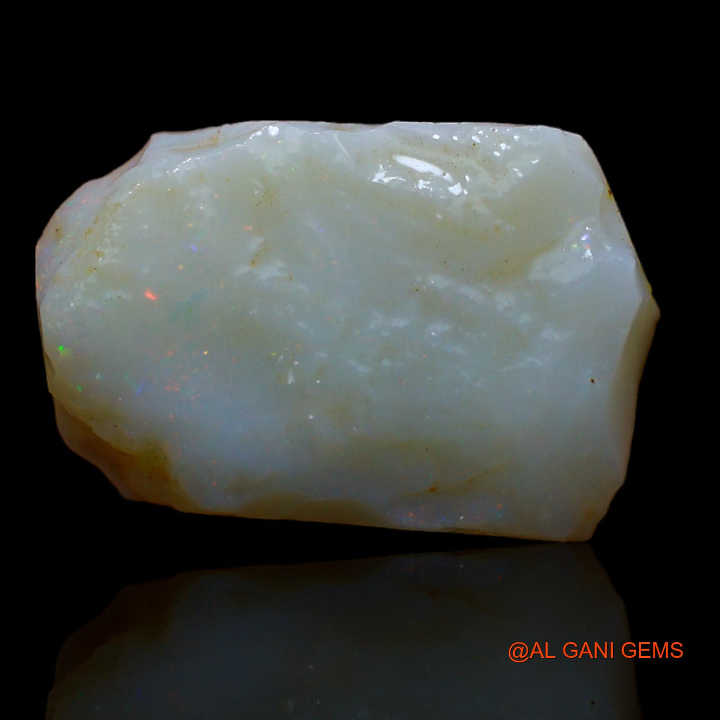 Natural Untreated Fire Opal Loose Gemstone Fancy Rough From Australia 7.20 Cts 19x12x5 mm RB-349