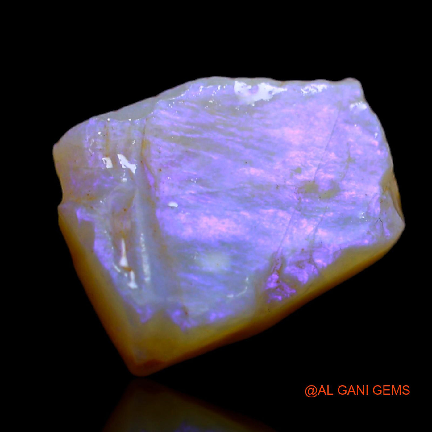 4.50 Cts Natural Australian Fire Opal Loose Gemstone Fancy Rough 14x10x3 mm RB-34