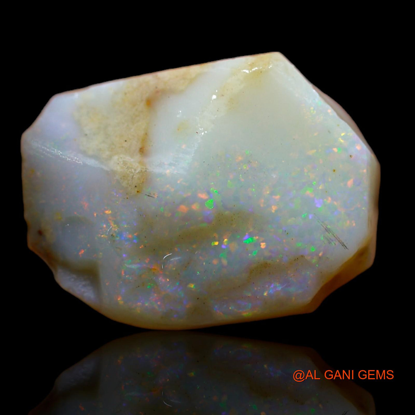 7.50 Cts Unheated Australian Fire Opal Loose Gemstone Fancy Rough Natural 17x12x5 mm RB-351