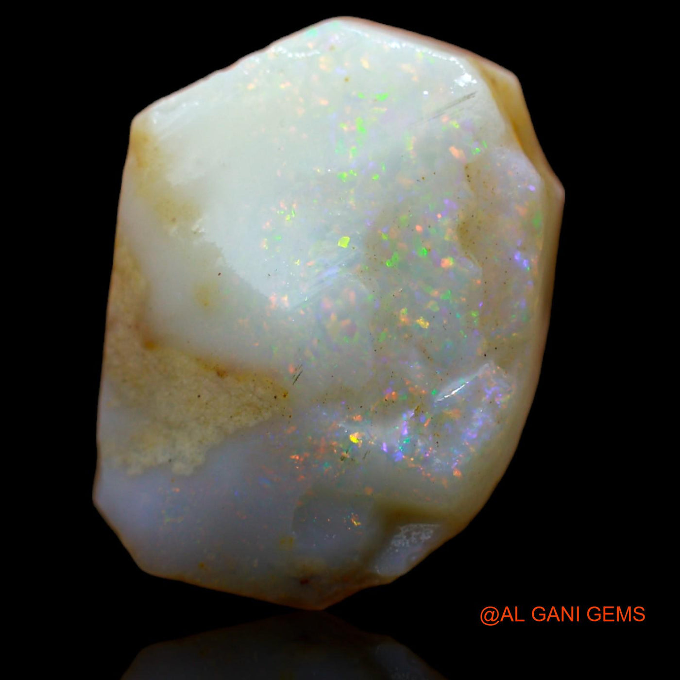 7.50 Cts Unheated Australian Fire Opal Loose Gemstone Fancy Rough Natural 17x12x5 mm RB-351