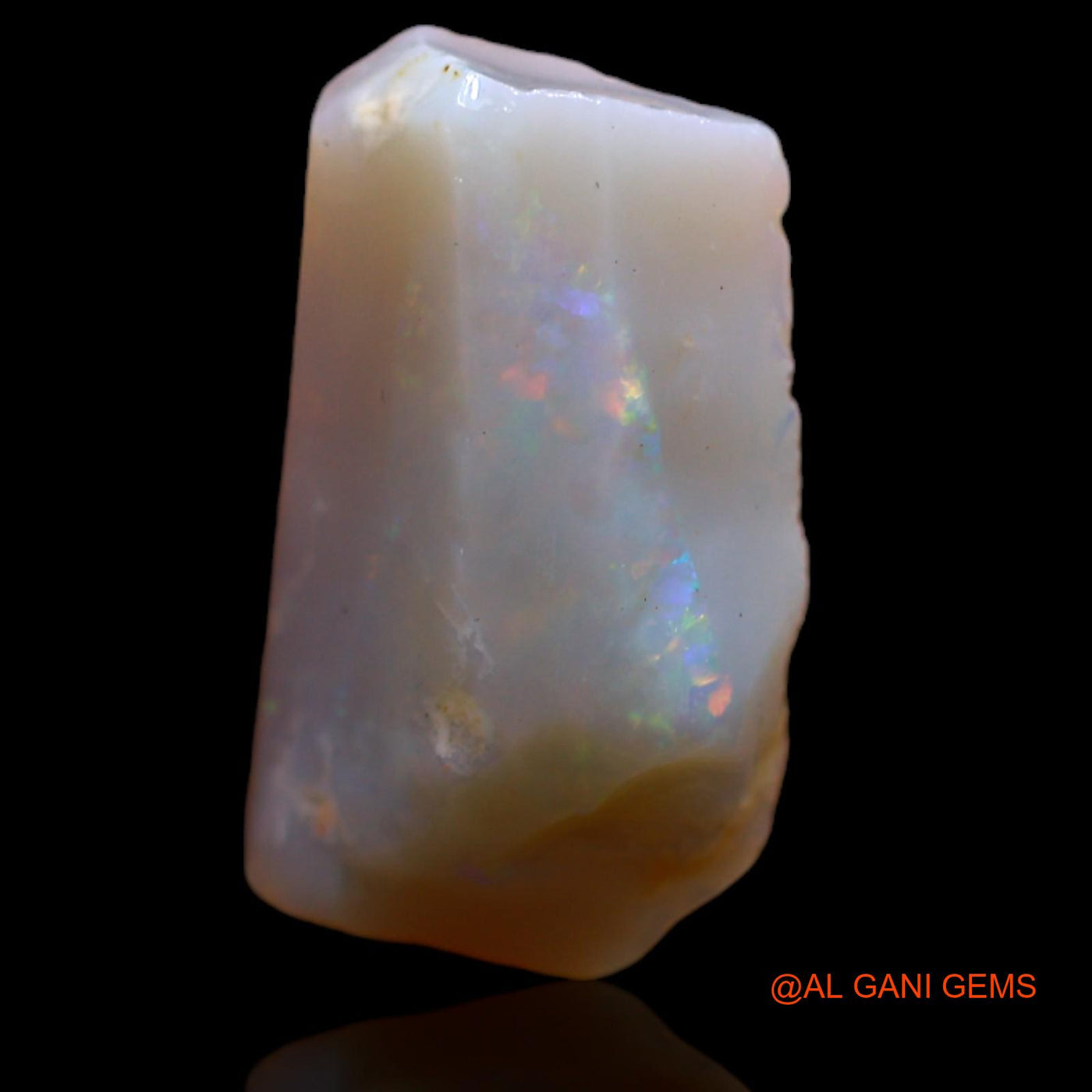 4.60 Cts Unheated Australian Fire Opal Loose Gemstone Fancy Rough Natural 15x9x5 mm RB-35
