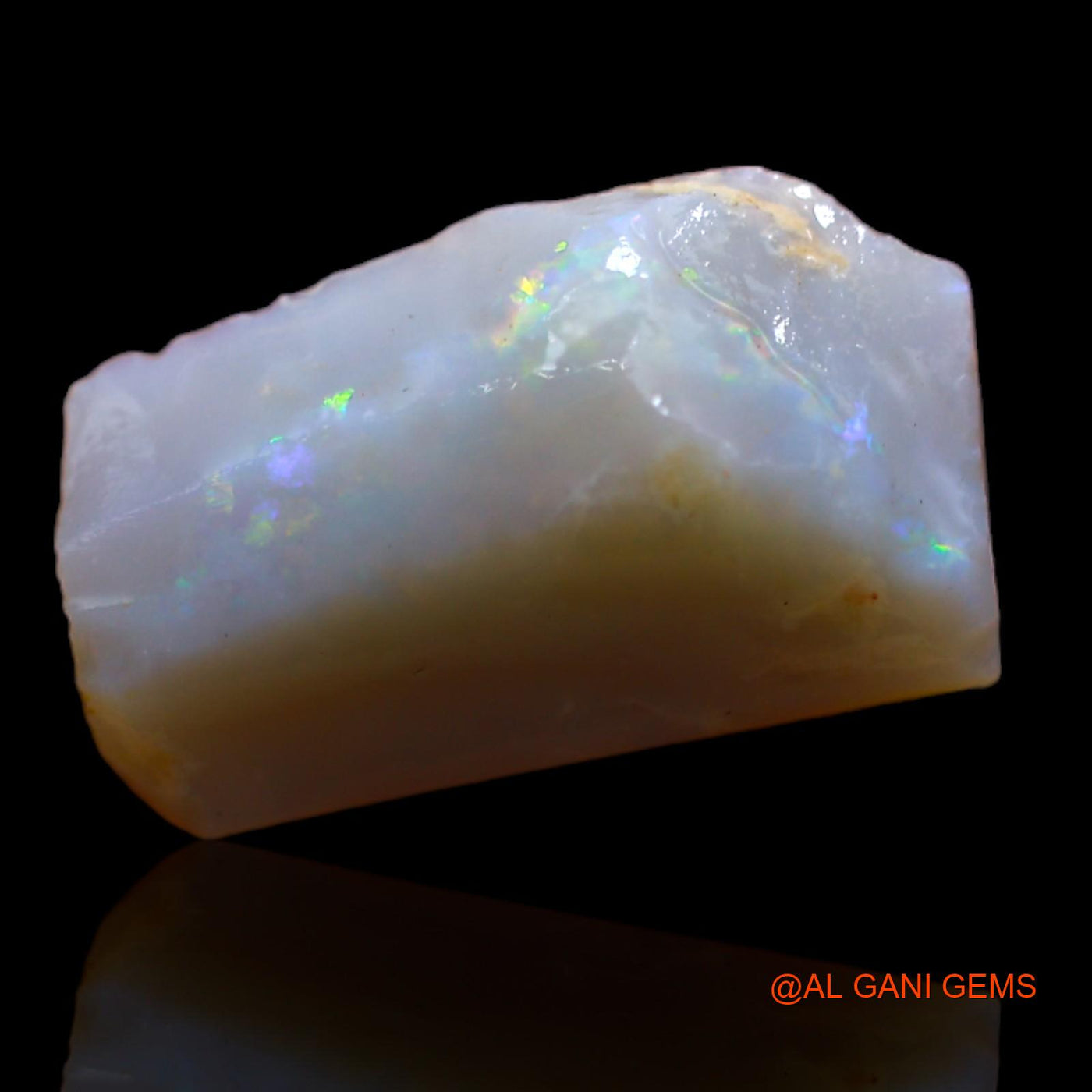 4.60 Cts Unheated Australian Fire Opal Loose Gemstone Fancy Rough Natural 15x9x5 mm RB-35