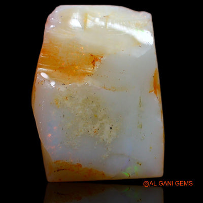 Natural Untreated Fire Opal Loose Gemstone Fancy Rough From Australia 8.00 Cts 16x11x5 mm RB-360