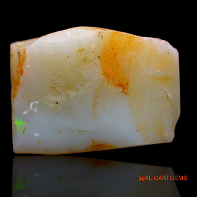 Natural Untreated Fire Opal Loose Gemstone Fancy Rough From Australia 8.00 Cts 16x11x5 mm RB-360