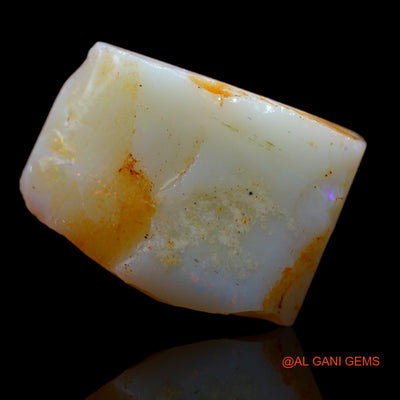 Natural Untreated Fire Opal Loose Gemstone Fancy Rough From Australia 8.00 Cts 16x11x5 mm RB-360