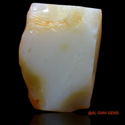 Natural Untreated Fire Opal Loose Gemstone Fancy Rough From Australia 8.00 Cts 16x11x5 mm RB-360