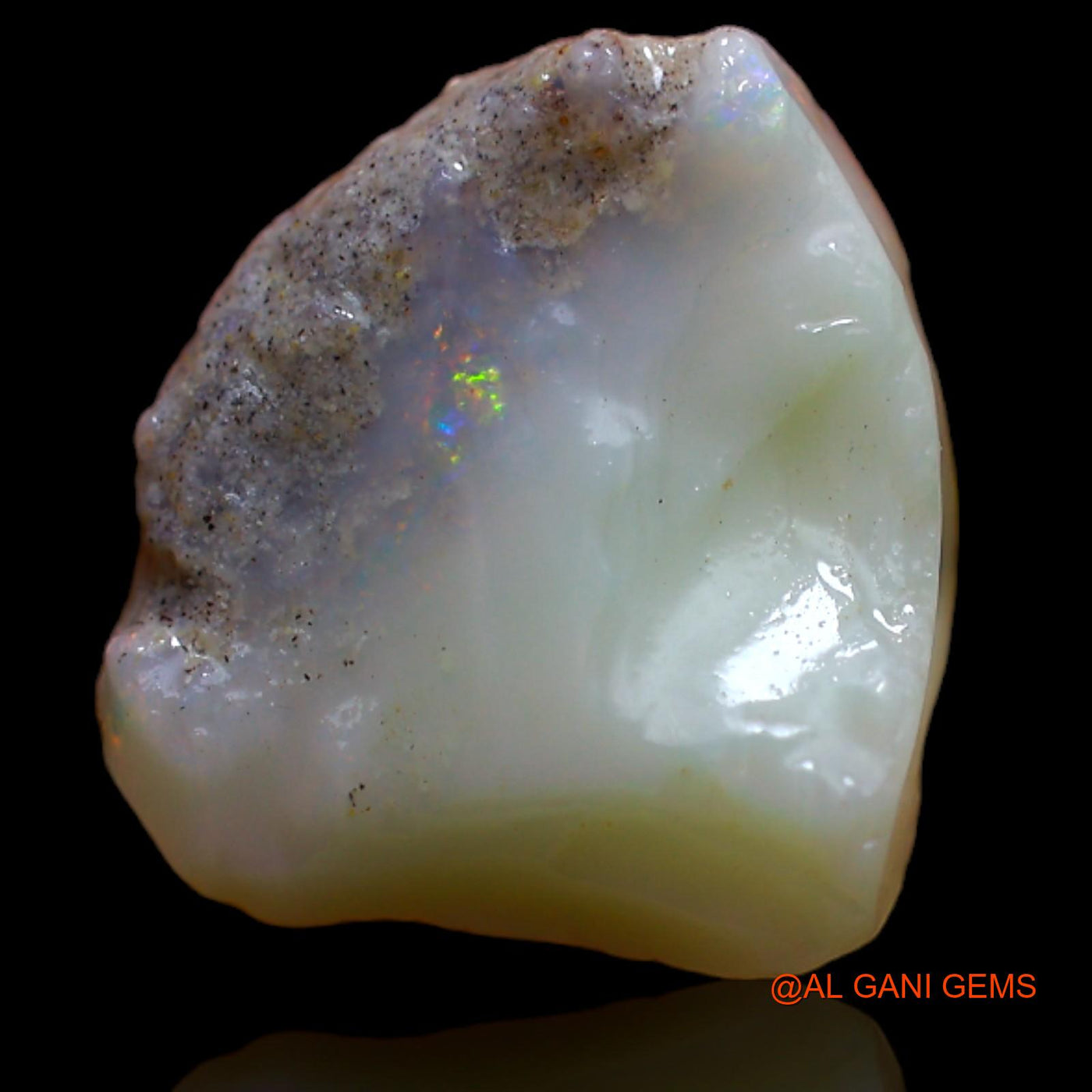 Natural Untreated Fire Opal Loose Gemstone Fancy Rough From Australia 4.90 Cts 14x12x5 mm RB-36