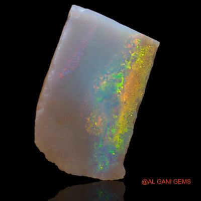 Natural Untreated Fire Opal Loose Gemstone Fancy Rough From Australia 4.70 Cts 19x12x1 mm RB-372