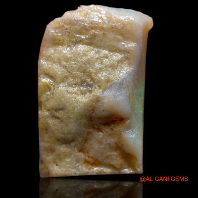 Natural Untreated Fire Opal Loose Gemstone Fancy Rough From Australia 4.70 Cts 19x12x1 mm RB-372
