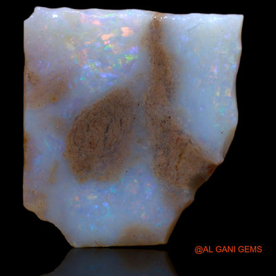 4.70 Cts Natural Australian Fire Opal Fancy Rough Loose Gemstone For Jewelry 16x15x1 mm RB-373