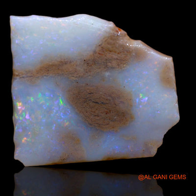 4.70 Cts Natural Australian Fire Opal Fancy Rough Loose Gemstone For Jewelry 16x15x1 mm RB-373