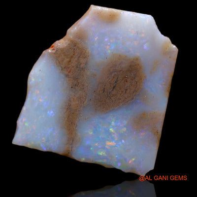 4.70 Cts Natural Australian Fire Opal Fancy Rough Loose Gemstone For Jewelry 16x15x1 mm RB-373