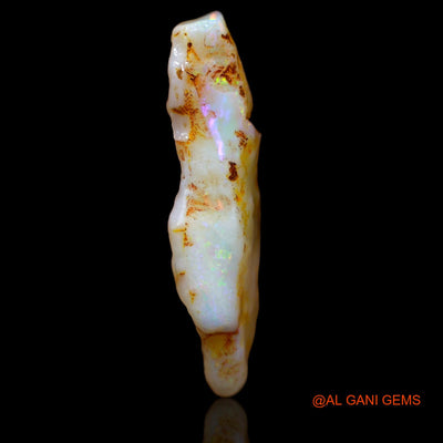 Natural Fire Opal Gemstone 8.40 Cts Loose Fancy Rough From Australia 29x11x2 mm RB-376
