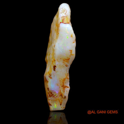 Natural Fire Opal Gemstone 8.40 Cts Loose Fancy Rough From Australia 29x11x2 mm RB-376