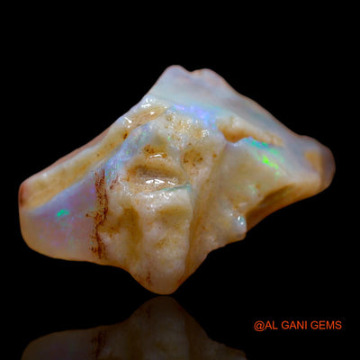 9.40 Cts Unheated Australian Fire Opal Loose Gemstone Fancy Rough Natural 22x12x2 mm RB-377