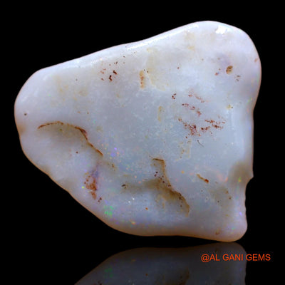 5.00 Cts Natural Australian Fire Opal Loose Gemstone Fancy Rough 19x17x1 mm RB-378