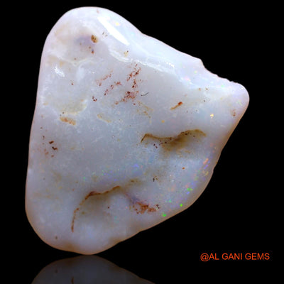 5.00 Cts Natural Australian Fire Opal Loose Gemstone Fancy Rough 19x17x1 mm RB-378