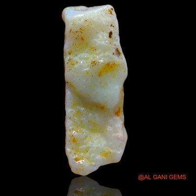 7.30 Cts Natural Australian Fire Opal Loose Gemstone Fancy Rough 22x9x2 mm RB-379