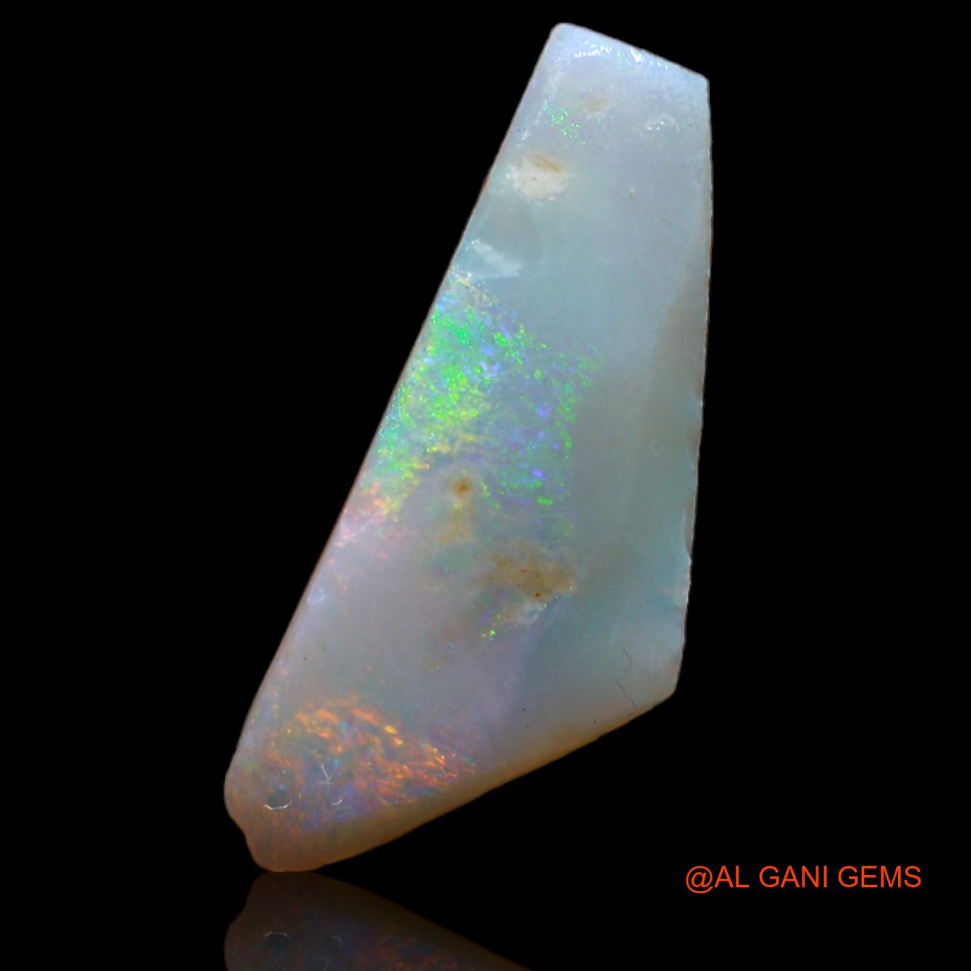 2.10 Cts Natural Australian Fire Opal Loose Gemstone Fancy Rough 19x8x2 mm RB-37