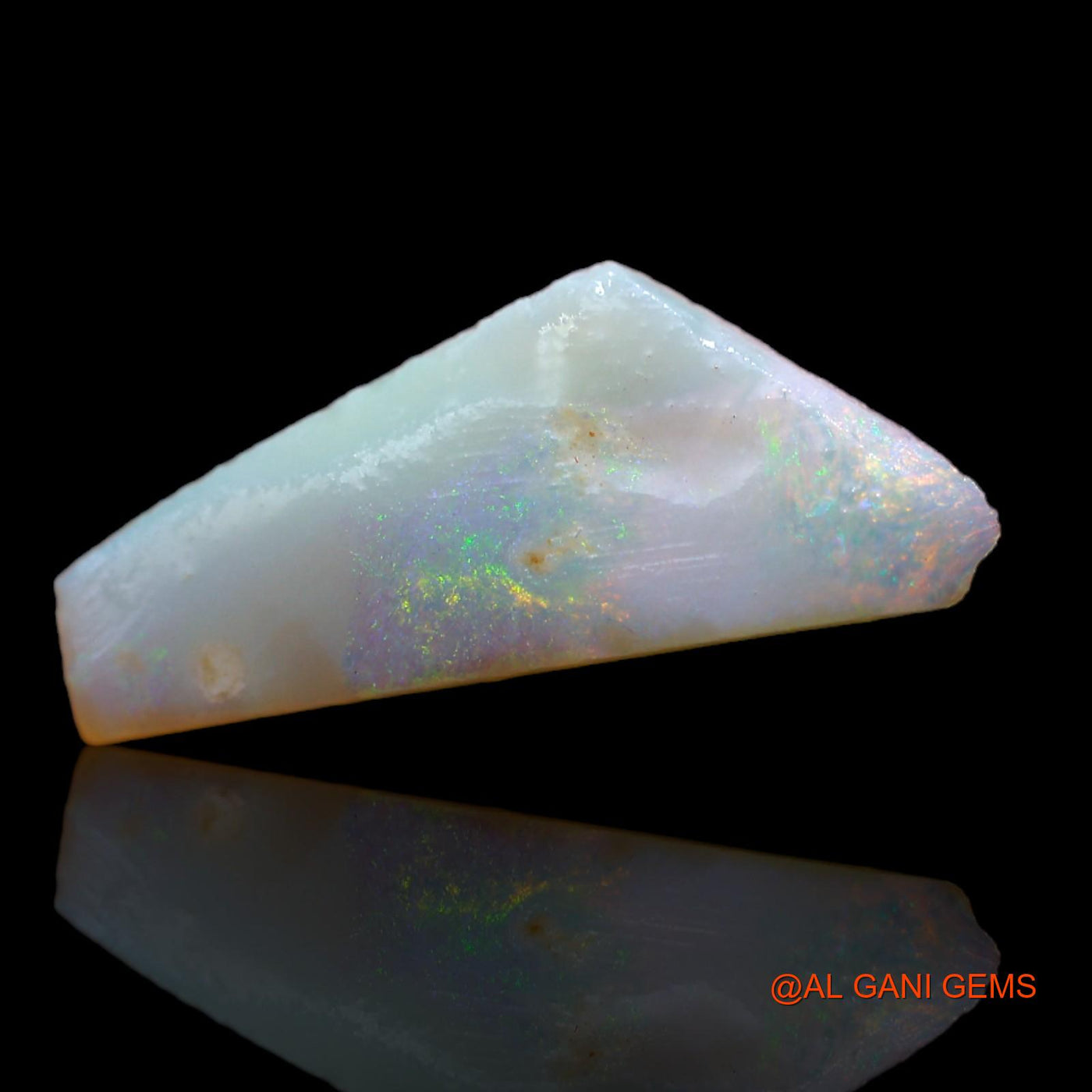 2.10 Cts Natural Australian Fire Opal Loose Gemstone Fancy Rough 19x8x2 mm RB-37