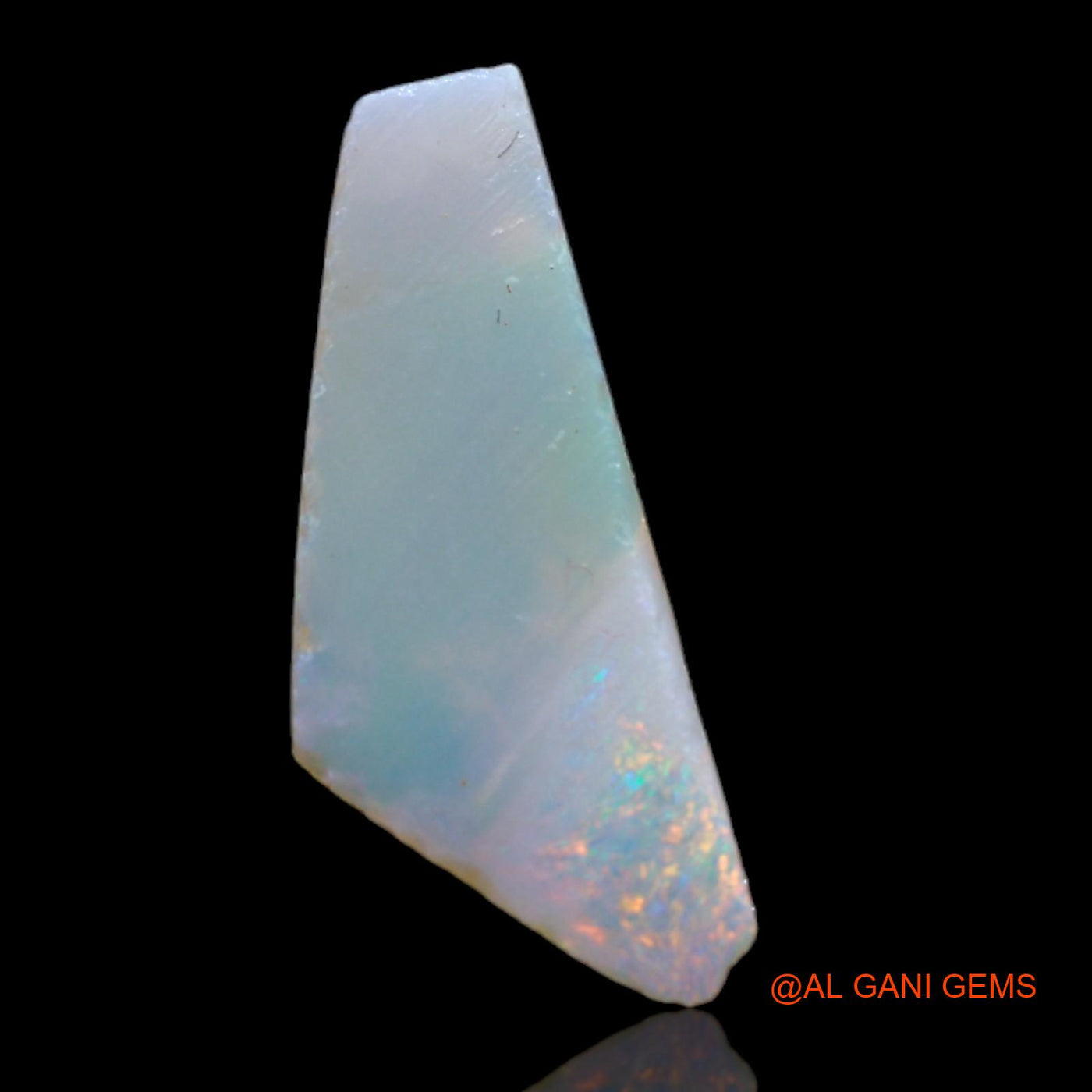2.10 Cts Natural Australian Fire Opal Loose Gemstone Fancy Rough 19x8x2 mm RB-37