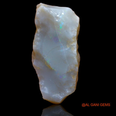 Natural Fire Opal Gemstone 9.50 Cts Loose Fancy Rough From Australia 22x10x2 mm RB-381