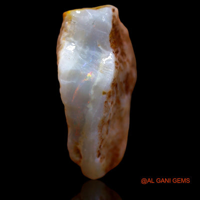 12.60 Cts Natural Australian Fire Opal Loose Gemstone Fancy Rough 21x14x2 mm RB-382
