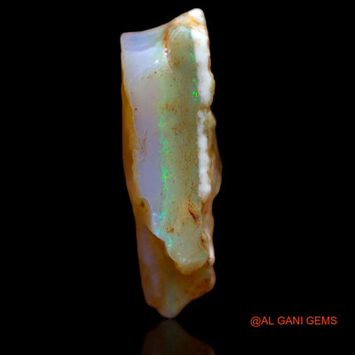 13.00 Cts Natural Australian Fire Opal Loose Gemstone Fancy Rough 24x12x2 mm RB-388