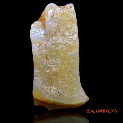13.00 Cts Natural Australian Fire Opal Loose Gemstone Fancy Rough 24x12x2 mm RB-388
