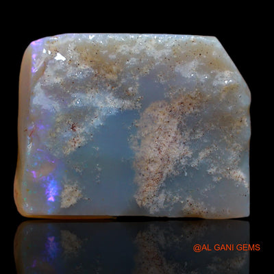 11.00 Cts Natural Australian Fire Opal Loose Gemstone Fancy Rough 18x14x5 mm RB-389