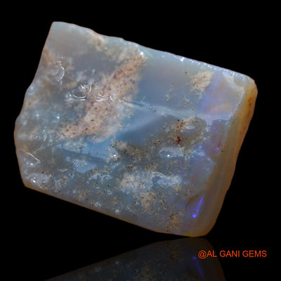 11.00 Cts Natural Australian Fire Opal Loose Gemstone Fancy Rough 18x14x5 mm RB-389