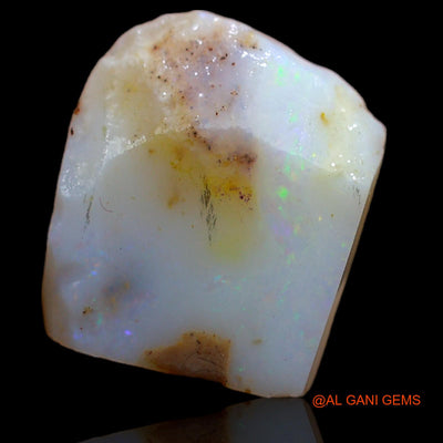 6.05 Cts Natural Australian Fire Opal Loose Gemstone Fancy Rough 14x12x5 mm RB-38