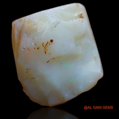 6.05 Cts Natural Australian Fire Opal Loose Gemstone Fancy Rough 14x12x5 mm RB-38