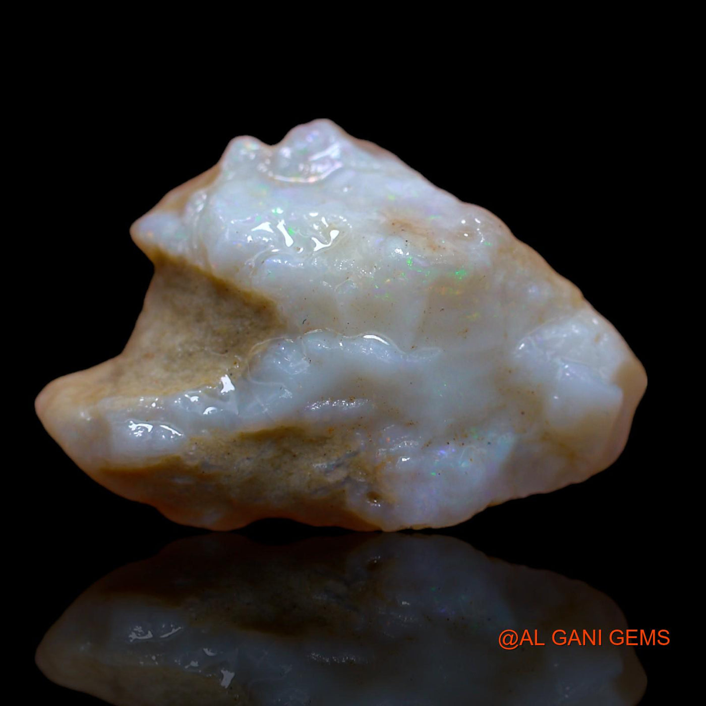 14.00 Cts Natural Australian Fire Opal Loose Gemstone Fancy Rough 22x15x2 mm RB-390