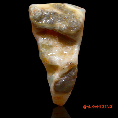 13.00 Cts Natural Australian Fire Opal Loose Gemstone Fancy Rough 22x13x2 mm RB-391