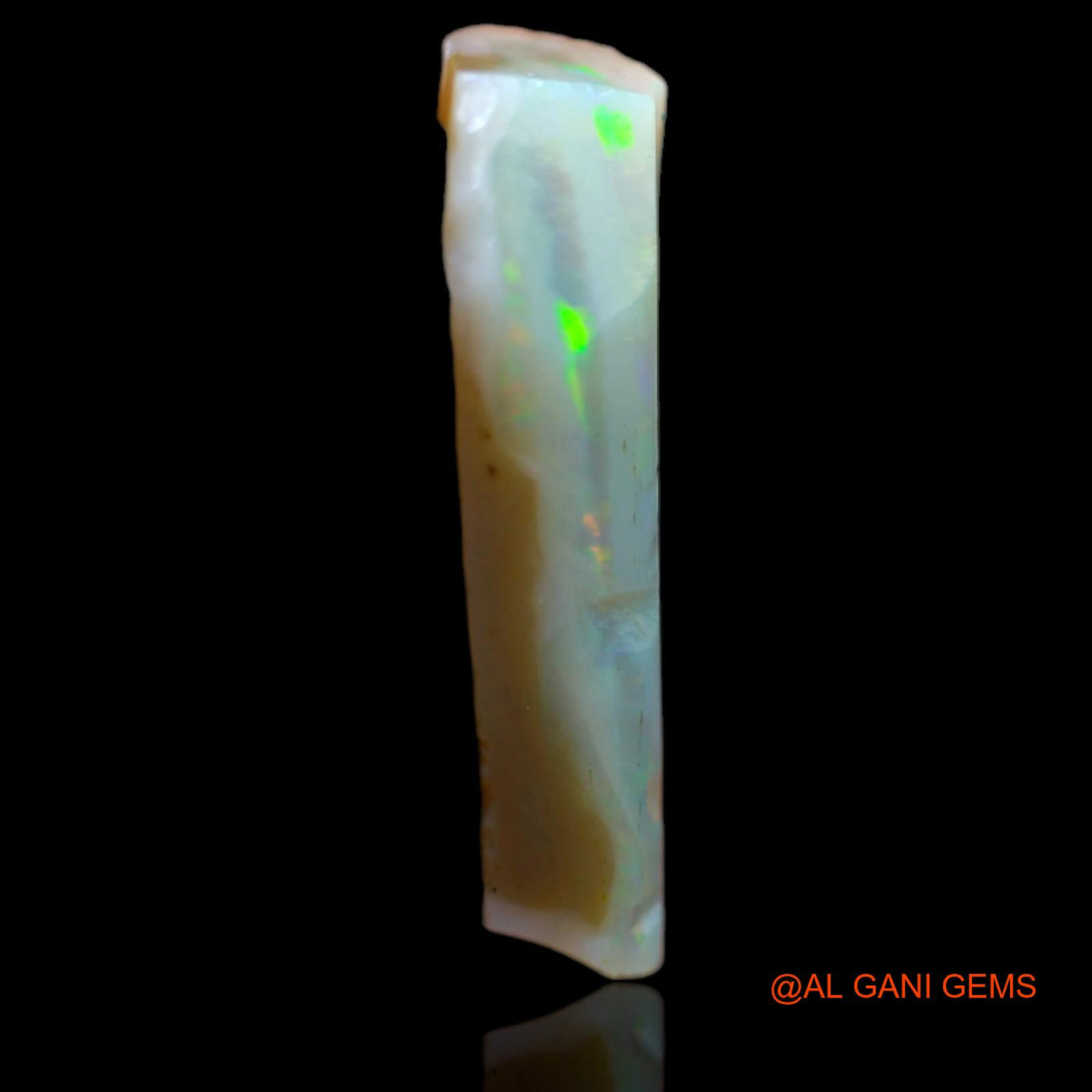 13.20 Cts Natural Australian Fire Opal Loose Gemstone Fancy Rough 22x16x2 mm RB-392