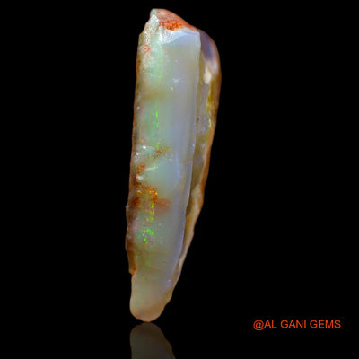 Natural Untreated Fire Opal Loose Gemstone Fancy Rough From Australia 12.40 Cts 24x15x2 mm RB-394